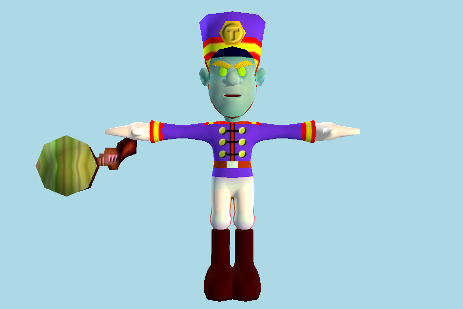 Luigi`s Mansion Clockwork Soldiers 3d model