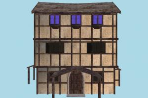 House house, home, building, medieval, build, apartment, flat, residence, domicile, structure