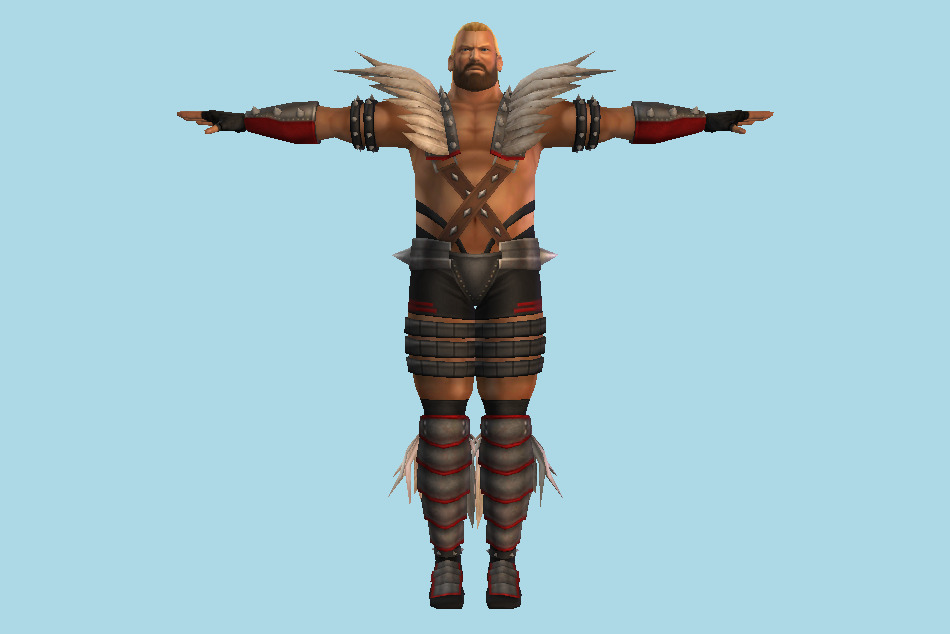 DOA: Dimensions - Bass Armstrong 3d model