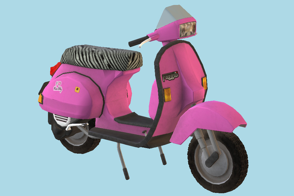 Faggio Motorbike 3d model