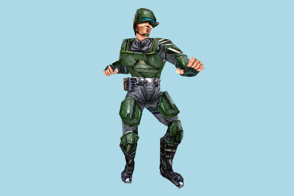 Commander HL MDL 3d model