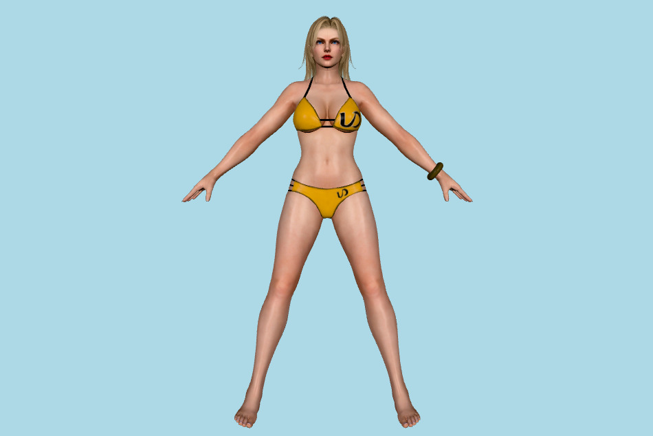 Dead or Alive 5 - DOA5LR Delicious Girl 3d model