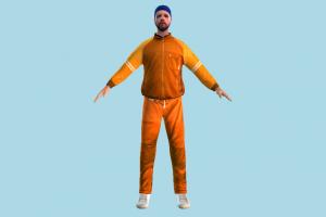 Sporty Man boy, nerd, male, man, people, human, character