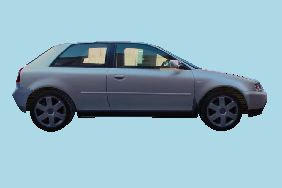 Low poly Car 3d model