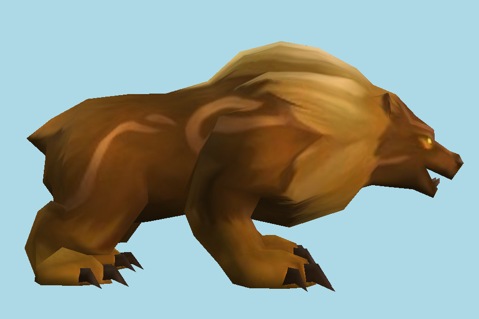 Summoners War Warbear 3d model