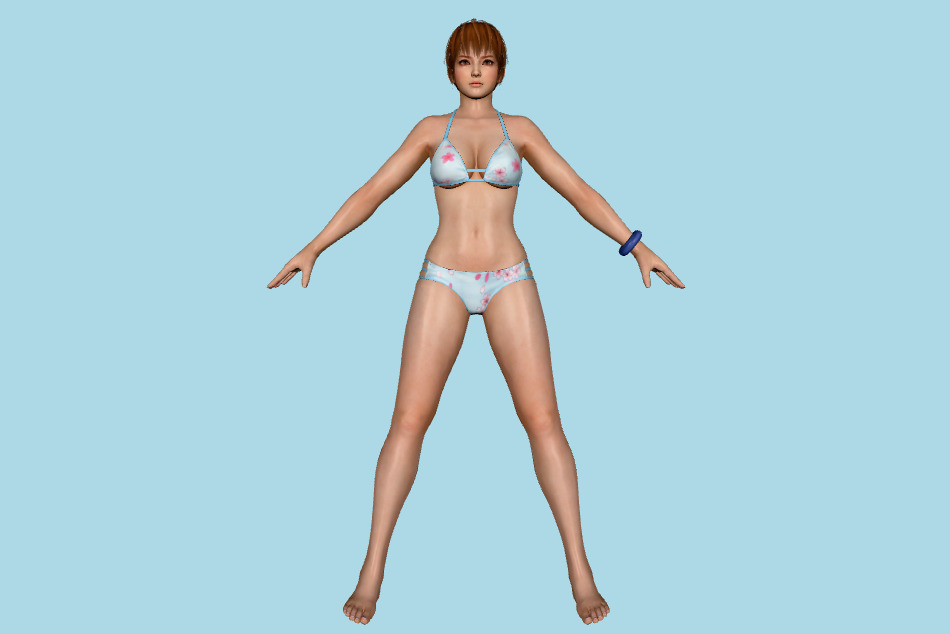 Dead or Alive 5 - DOA5LR Delicious Girls 3d model