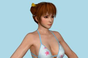 DOA Kasumi Girl DOA5, DOA, bikini, hentai, , female, girl, woman, people, human, character