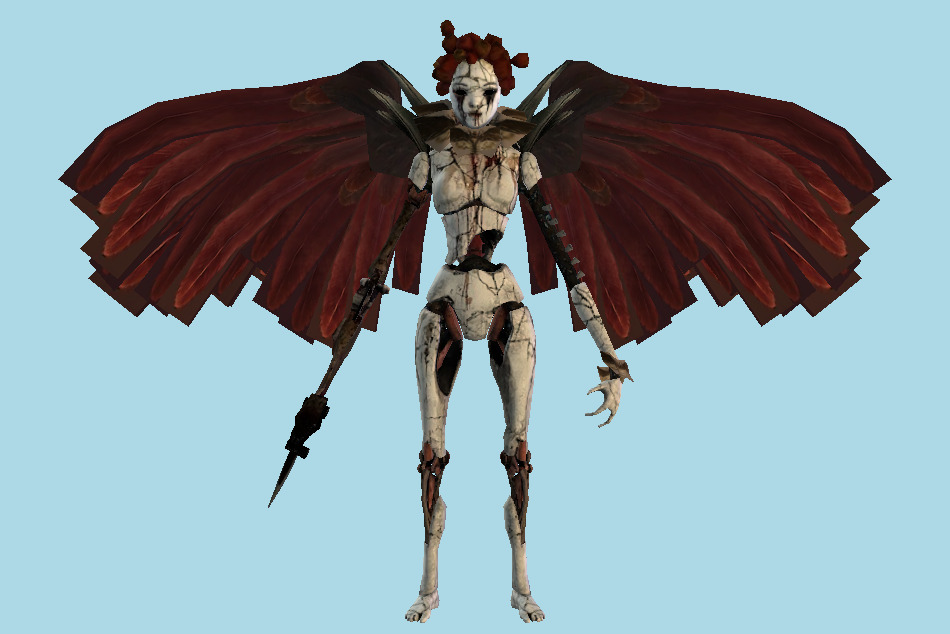 Harpy 3d model