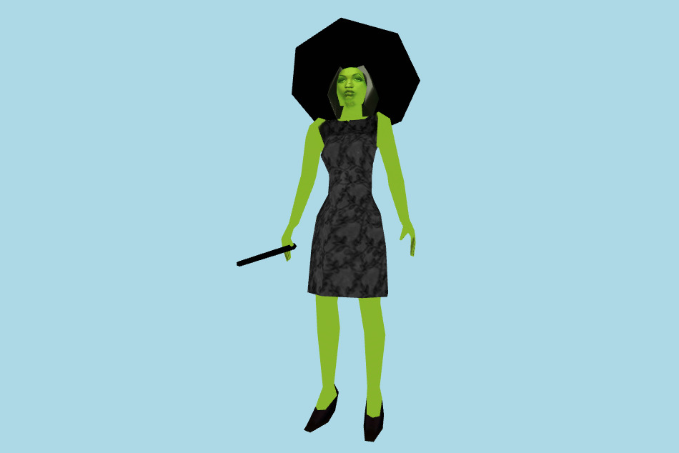 Witch8 HL MDL 3d model