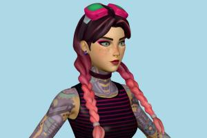 Jules female, girl, woman, people, human, character