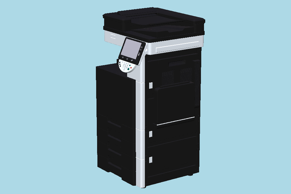 Large Scanner 3d model