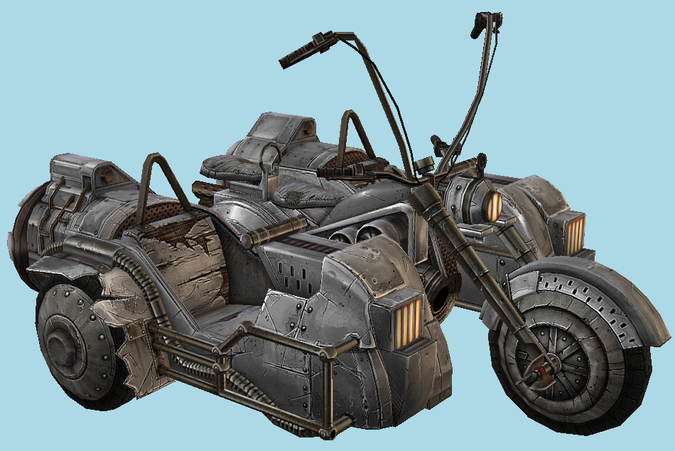 Motorbike 3d model