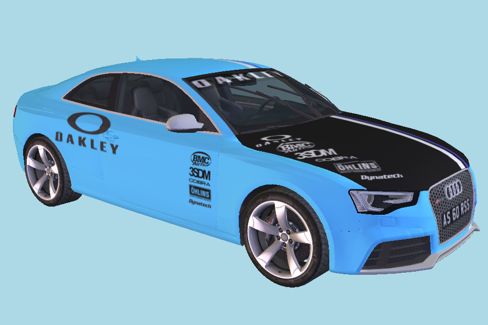 Audi RS5 Car Typ 8T 2012 3d model