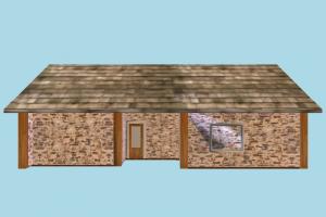 House house, home, building, build, residence, domicile, structure