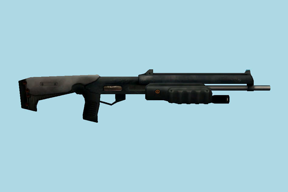 Halo: Combat Evolved Shotgun 3d model