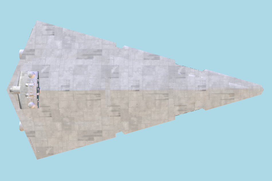 The Celestia Motherlode: Creator Detailed Information Star Destroyer 3d model