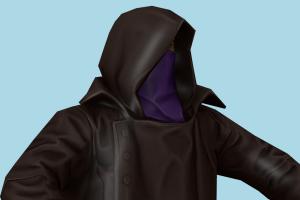 Merchant Resident-Evil, RE, resident, evil, man, male, people, human, xna, characters, rigged