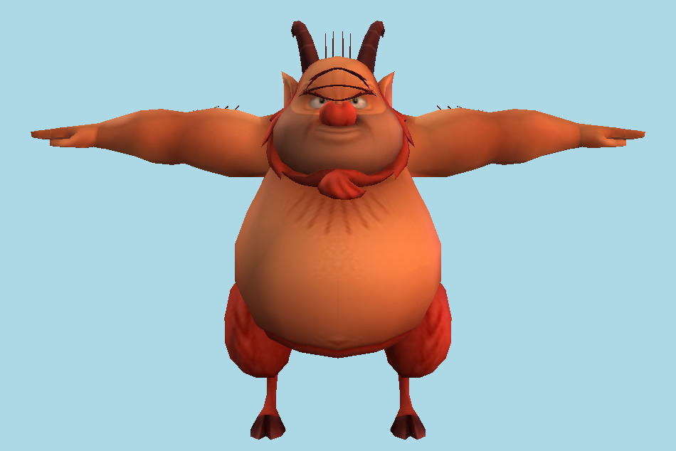 Kingdom Hearts Philoctetes 3d model