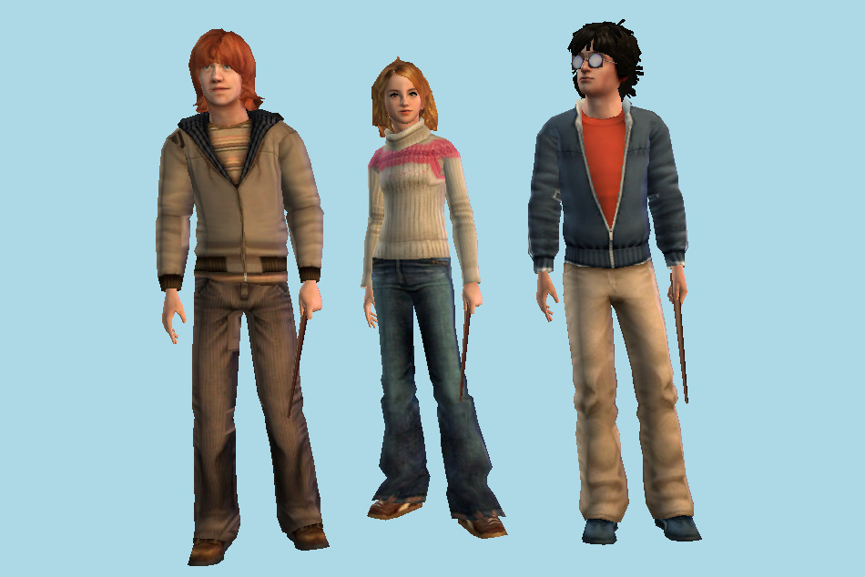 Harry Potter 3d model