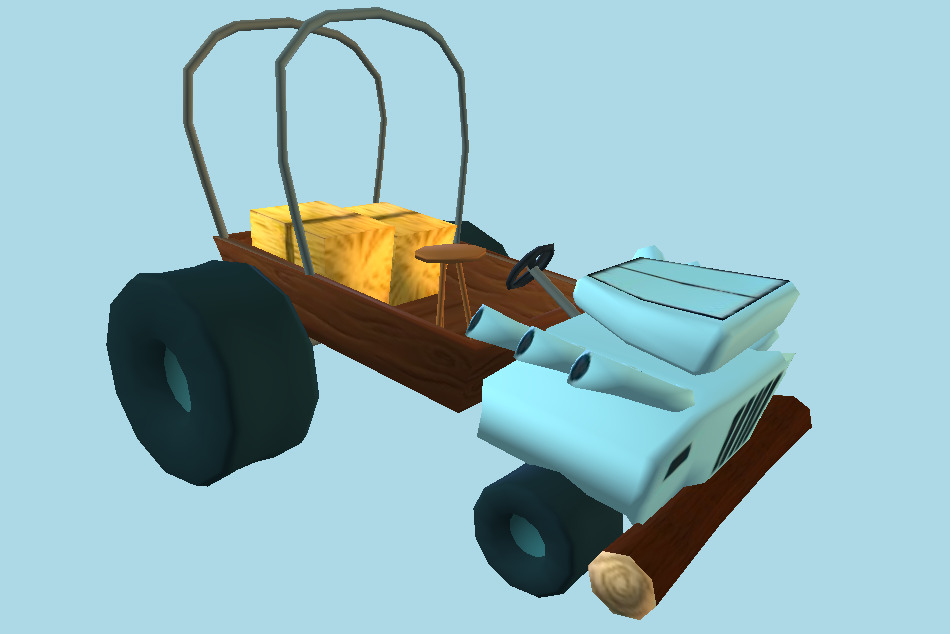 Cel Damage - Whack Angus`s Car 3d model