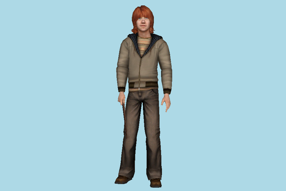 Ron Weasley 3d model