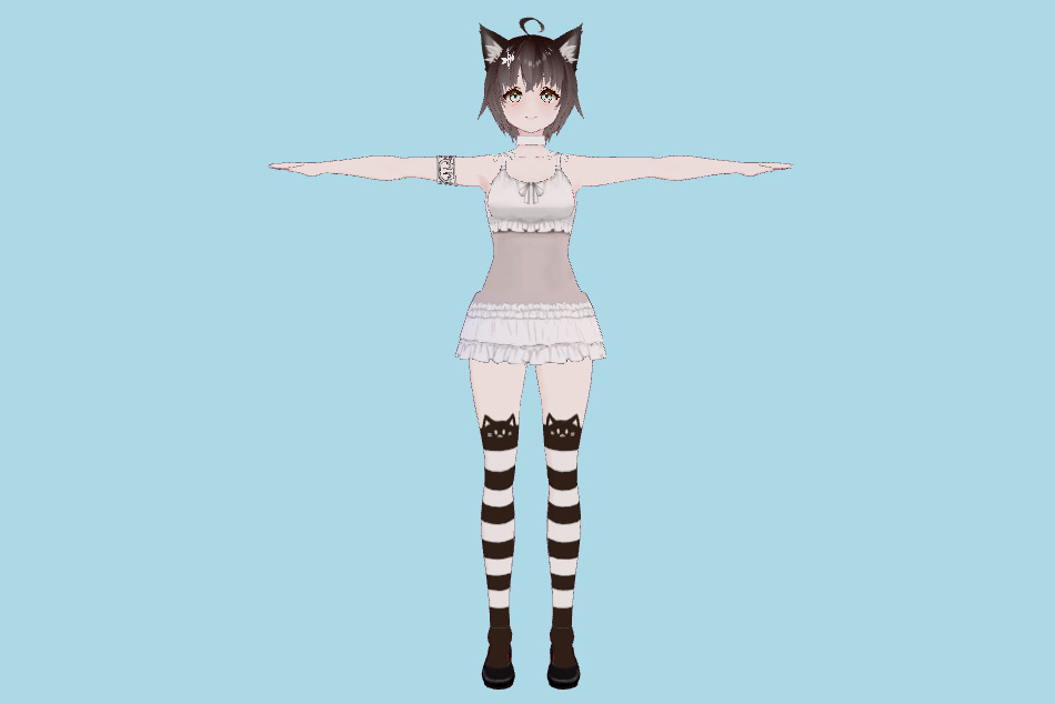 Hentai VRM Girl 3d model