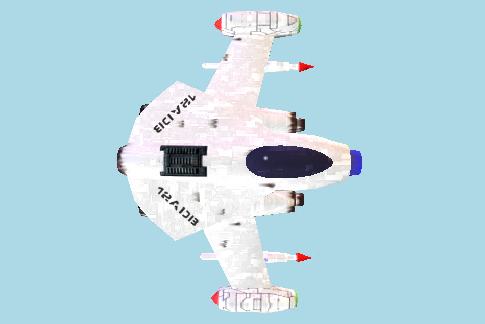 Spaceship 3d model