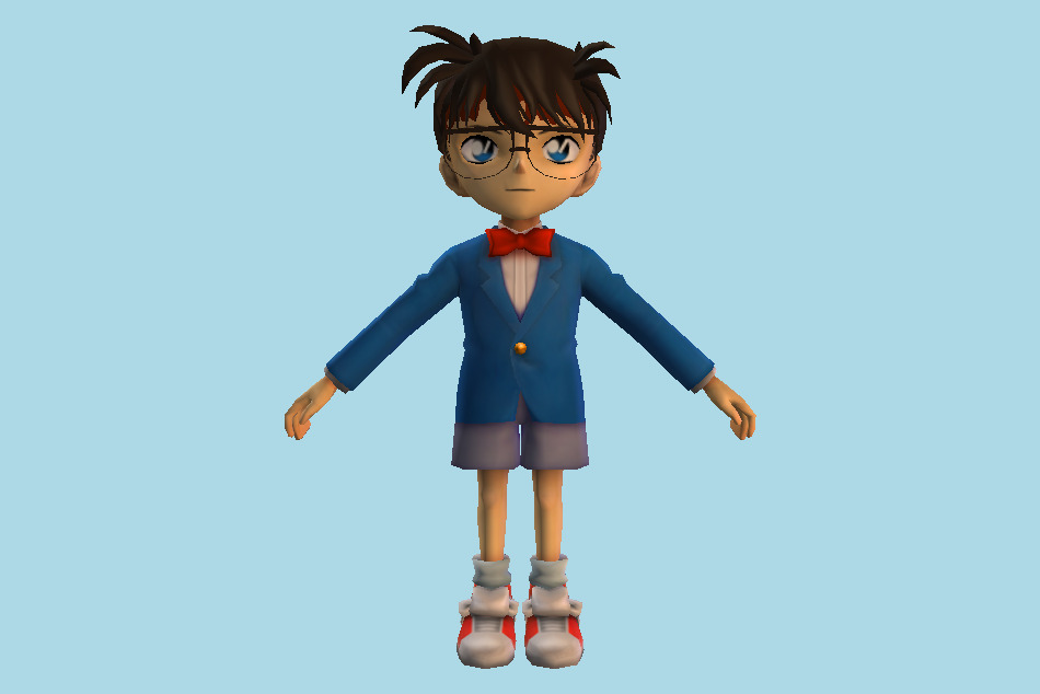 Detective Conan Edogawa 3d model