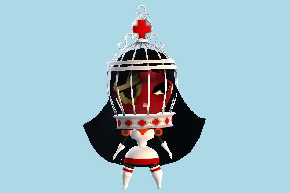 LittleBigPlanet 2 Eve Silva Paragorcia 3d model