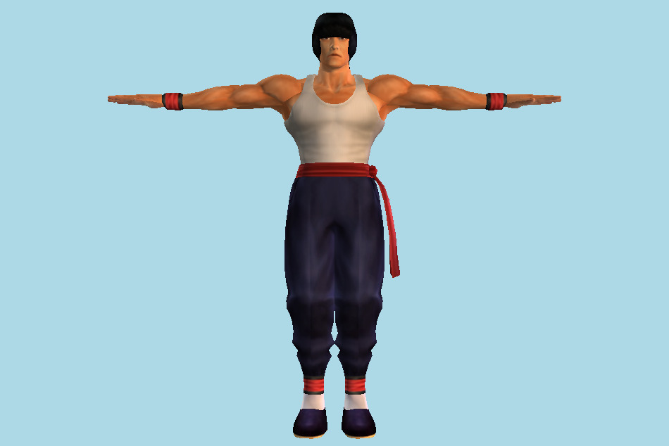 Tekken Law Forest Tag Tournament 3d model