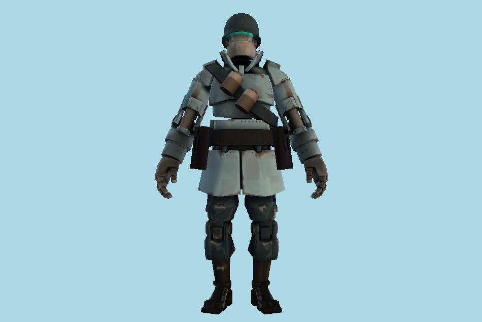 Robot Soldier 3d model