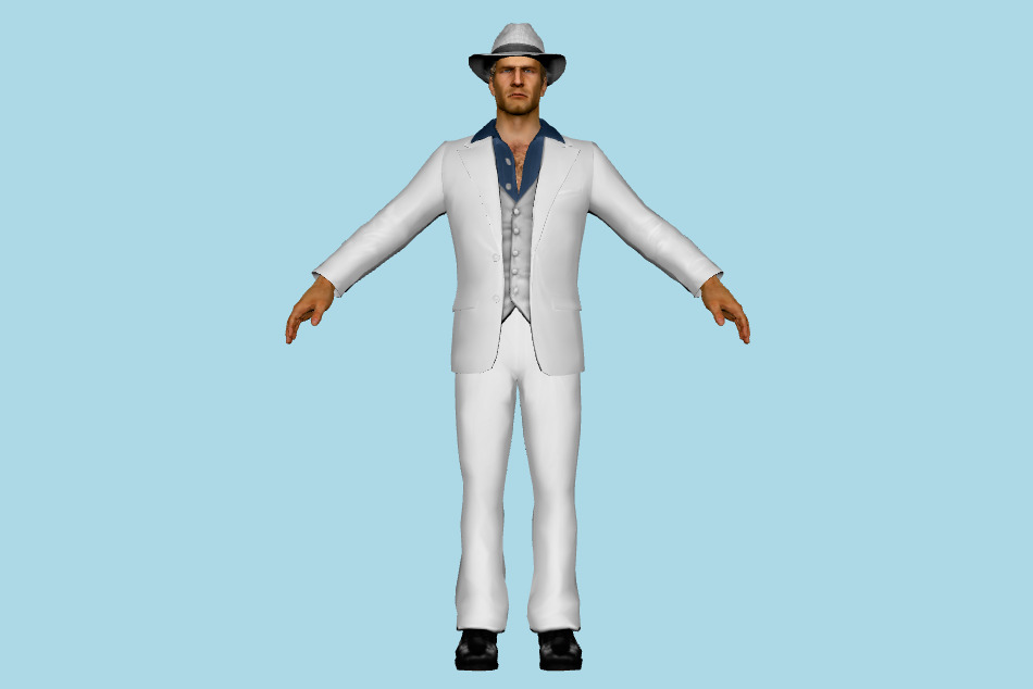 Chuck Greene Leisure Suit 3d model