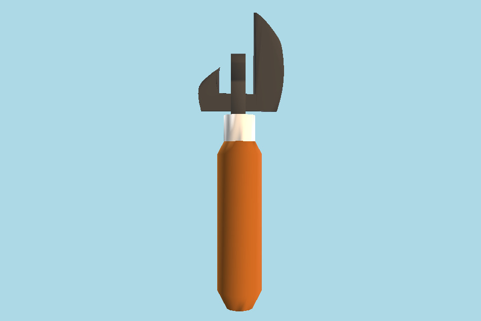 Can Opener 3d model