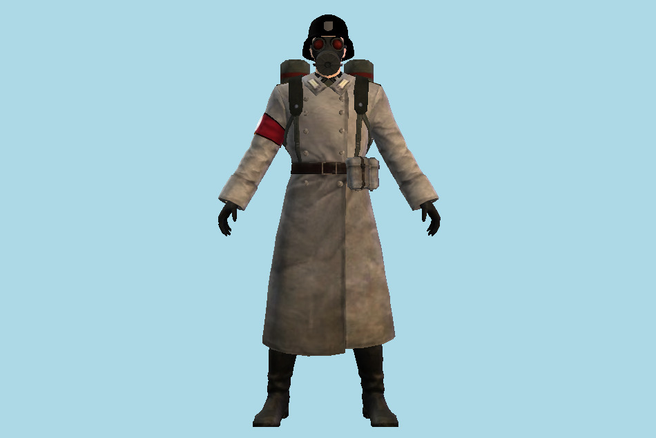 Nazi Soldiers 3 3d model