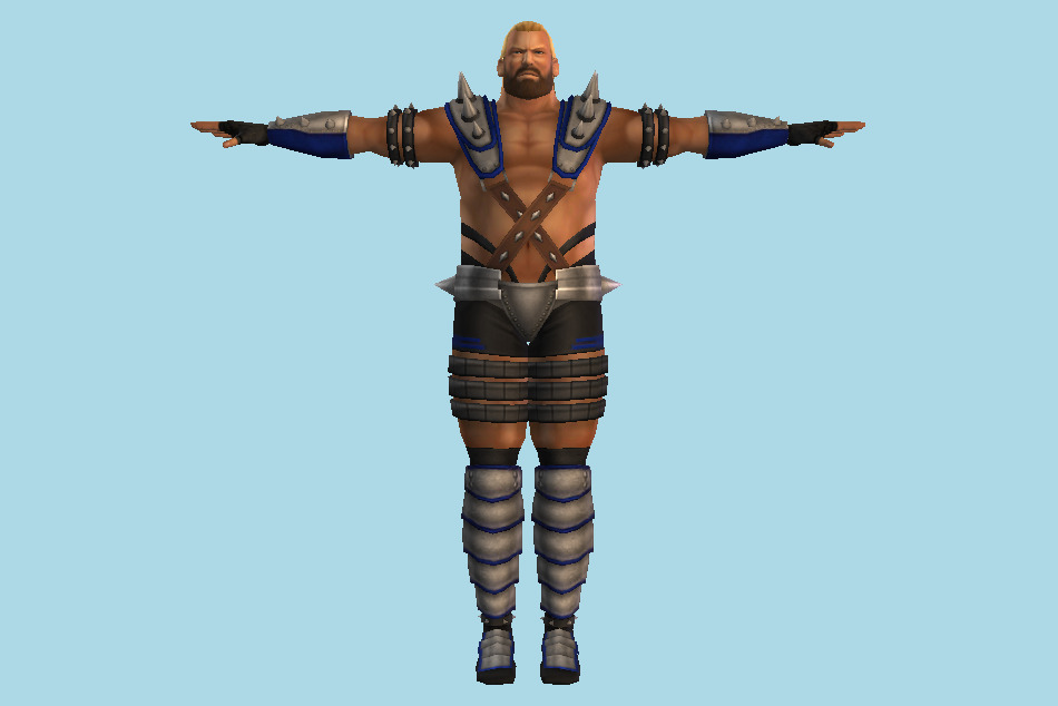 DOA: Dimensions - Bass Armstrong 3d model