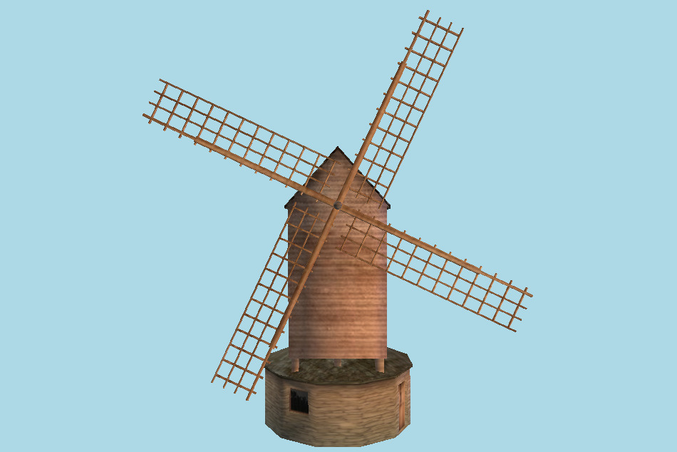 Windmill 3d model