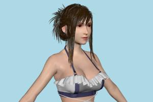 FF7 Tifa final-fantasy, ff7, ff7remake, girl, female, woman, people, character