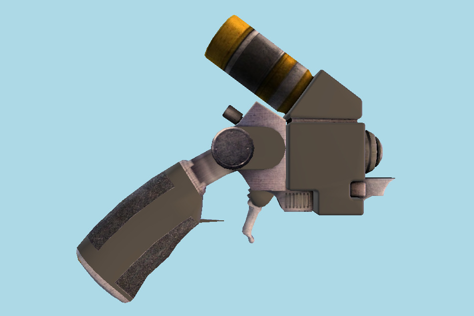 Gel Gun 3d model