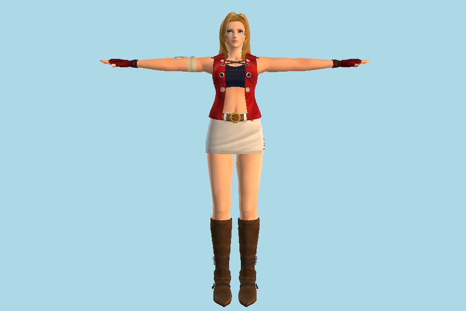 DoA4 - Tina Costume 5 3d model