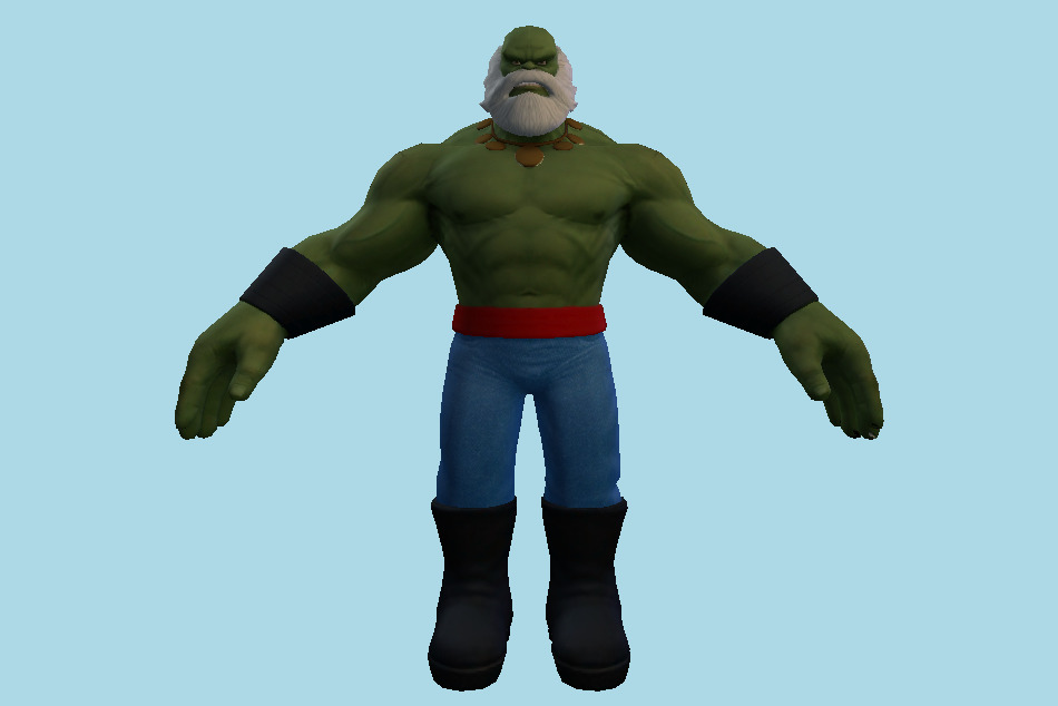 Maestro Hulk 3d model