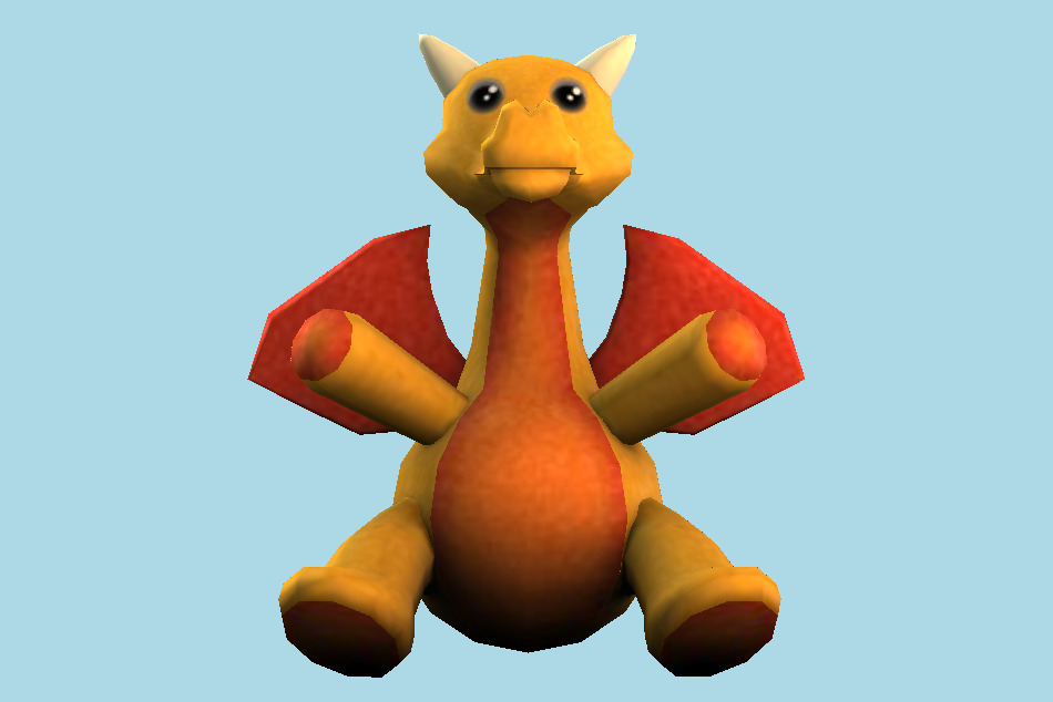 Roblox Magic Teddy Dragon 3d model