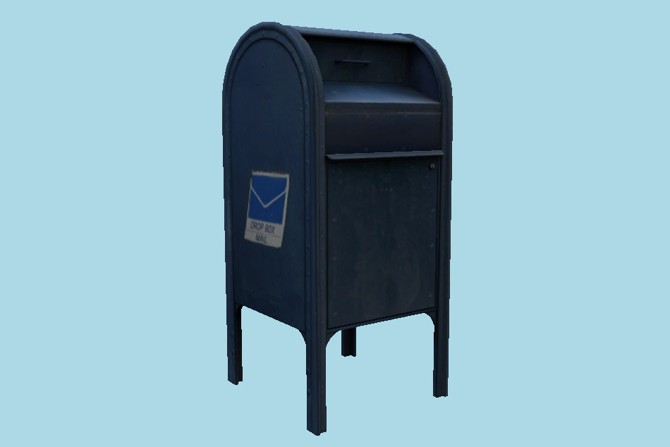Mail Snorkel Box 3d model