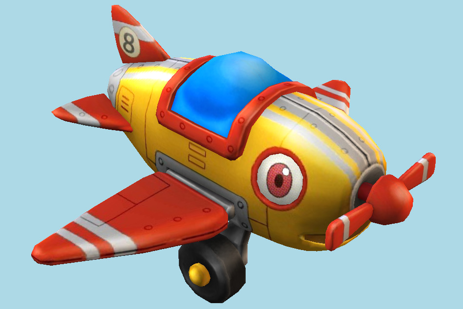 Chibi-Robo! Zip Lash Toby 3d model