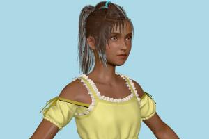 FF7 Priscilla final-fantasy, ff7, ff7remake, girl, female, woman, people, character