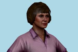 Lucy Silent-Hill, man, male, boy, people, human, xna, characters, rigged