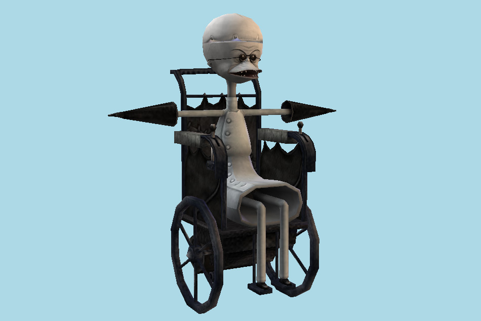 Kingdom Hearts Dr. Finklestein 3d model