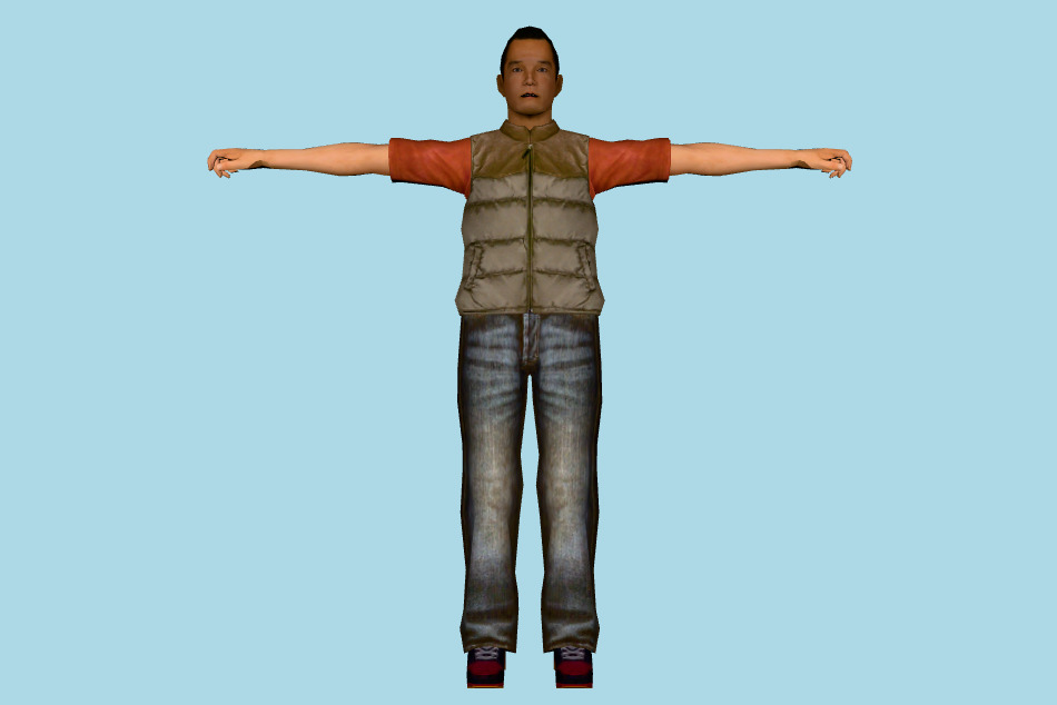 Urban Man 3d model