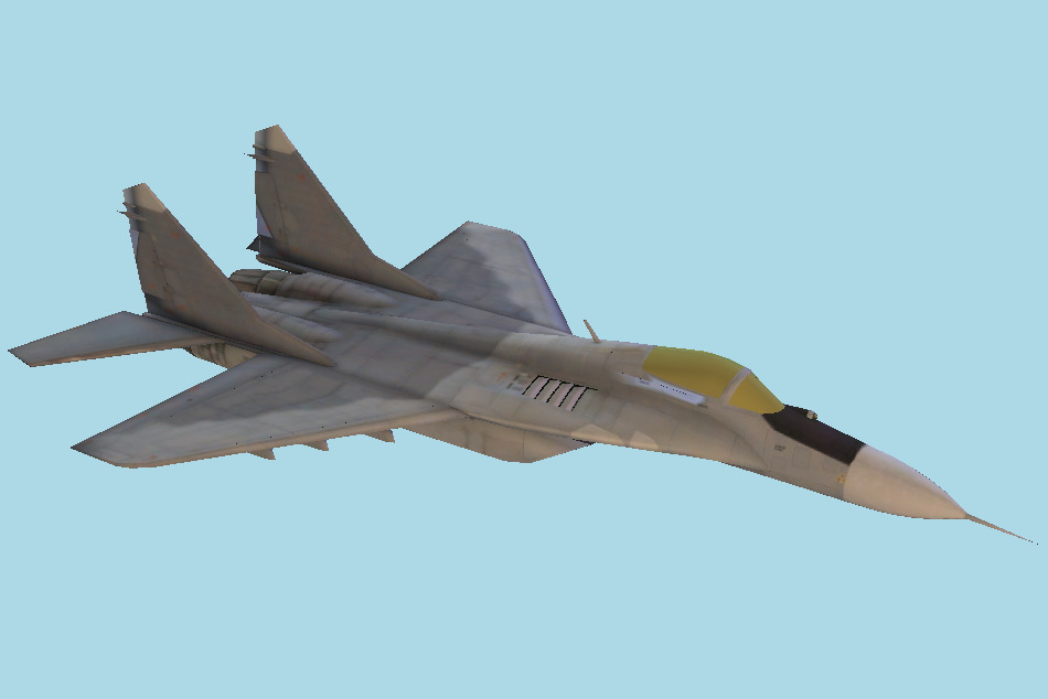 MIG-33 Super Fulcrum (MIG-29M) 3d model