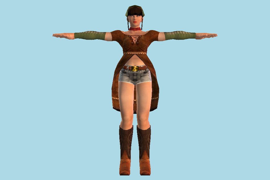 Tekken Michelle Tag Tournament 3d model