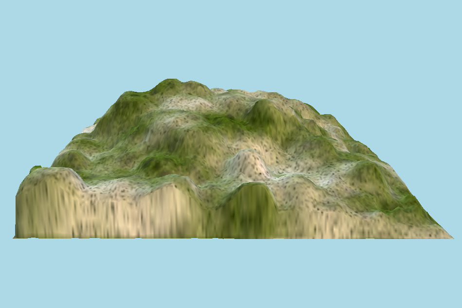Majestic Mountain 3d model